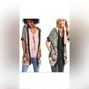 Carol Anderson by Invitation Cabi Provence cardigan chunky knit size small